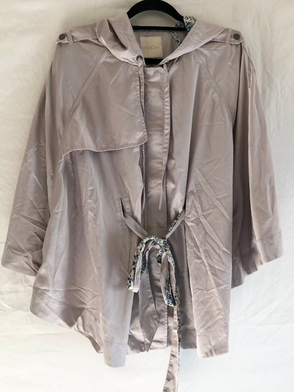 Modcloth "French Quarter Explorer" Taupe Twill Cape Size XL